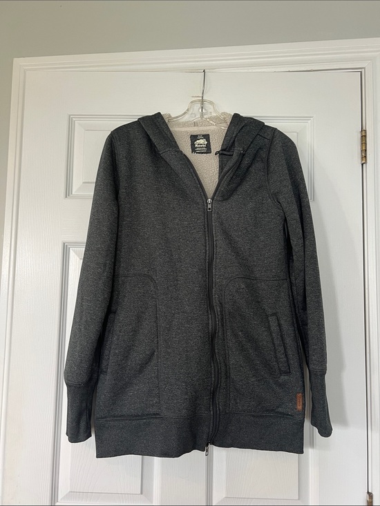 Roots Other - Roots Sherpa-Lined Hooded Jacket in Light Gray